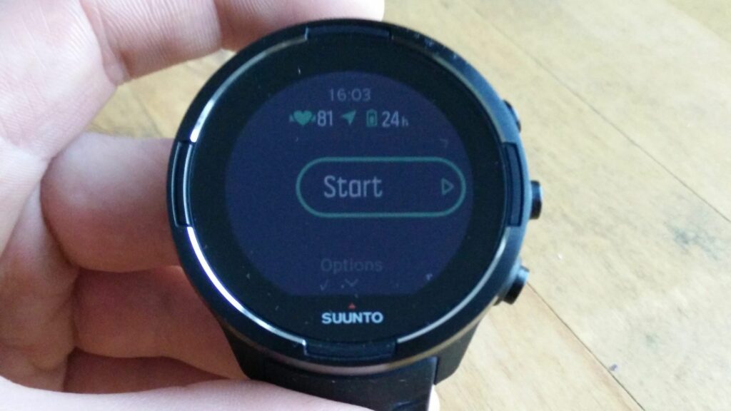 Battery Life: Battery of a GPS watch lasts for a few weeks in time mode but much less in GPS tracking mode