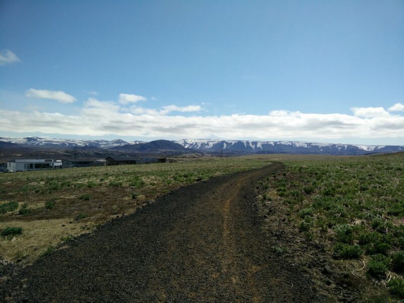 Helgafell Wide Dirt Track