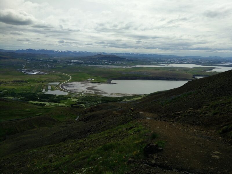 Mount Esja - Path down