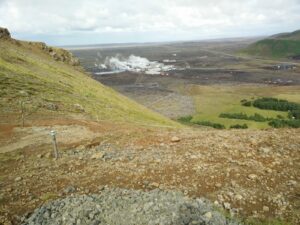 Thorbjorn Trail - A not so charming view on the Blue Lagoon
