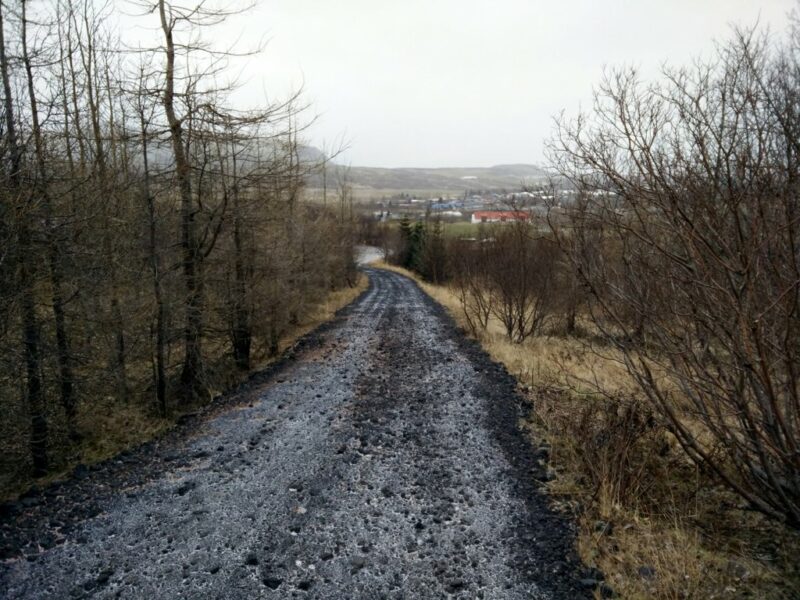 Reykjafell - Way back to the starting point