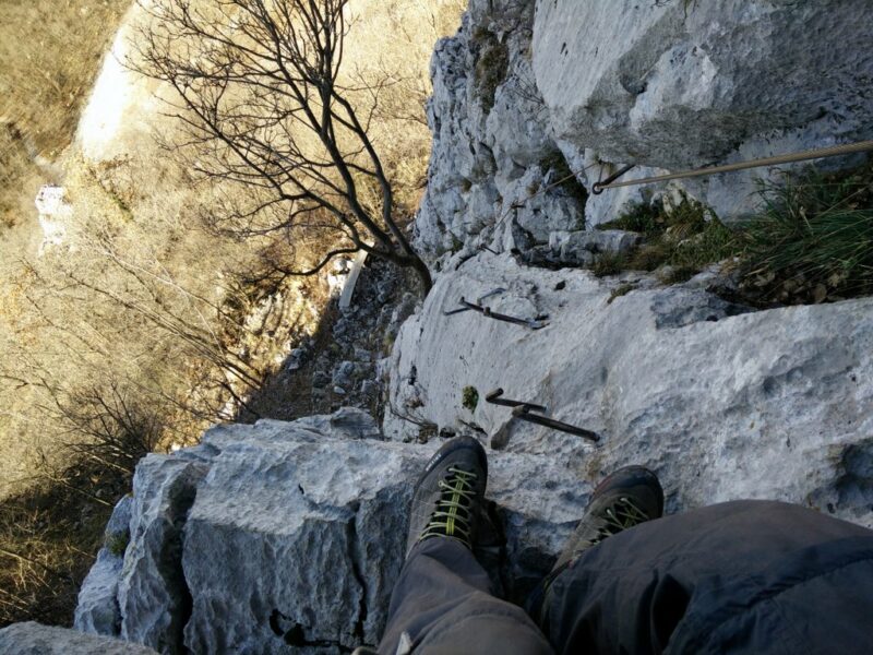 Gradiska Tura Trail - Climbing via ferrata