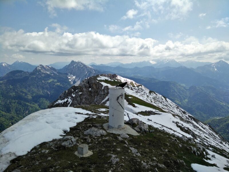 Begunjscica Trail - View towards the east