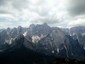 Cima del Cacciatore - View on the surrounding peaks
