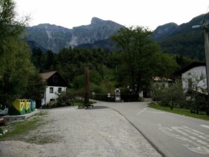 Krn Trail - Parking place in Dreznica