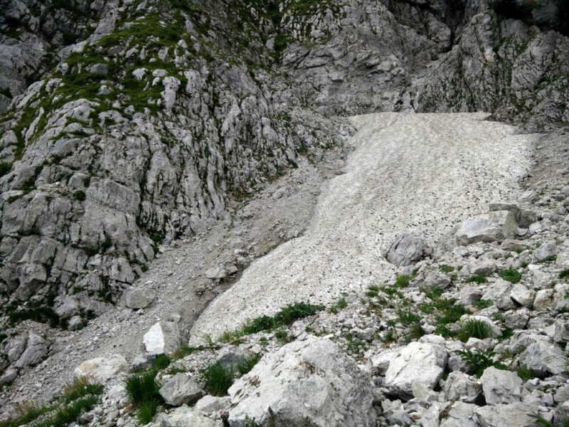 Krn Trail - On the other side the via ferrata route starts