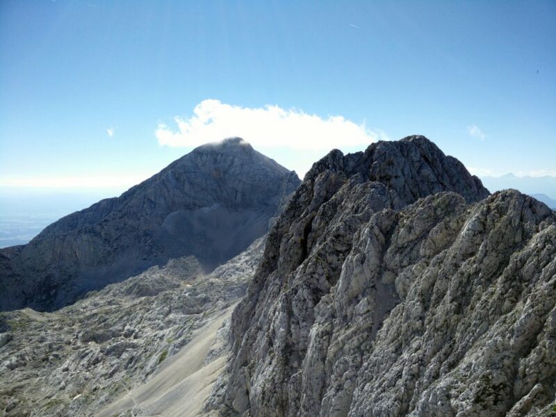 Skuta Trail - View on Grintovec