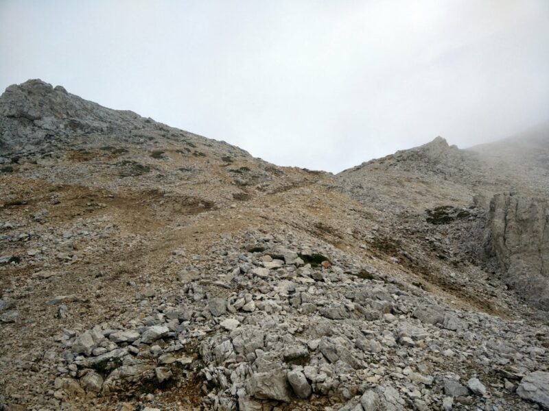 Triglav Trail - Approaching Kredarica