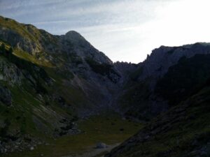 Triglav Trail -Plateau after Planina Konjscica