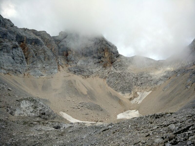 Triglav Trail - There was still some snow