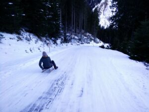 Bodenhaus - Ammererhof Trail - Sledging Downhill