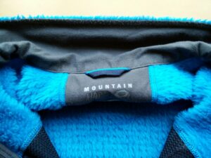 Mountain Hardwear Monkey Man - The collar uses different fabric