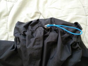 Montane Minimus Jacket - Hood adjustment back side