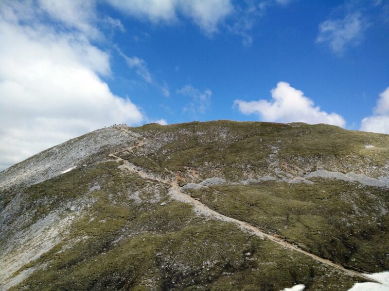 Stol Hochstuhl Trail - Path to the peak