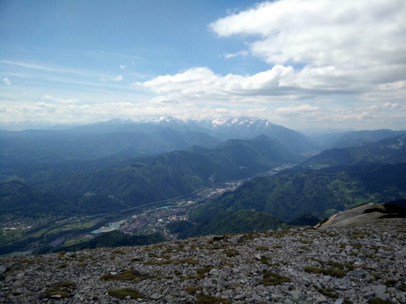 Stol Hochstuhl Trail - View towards the south