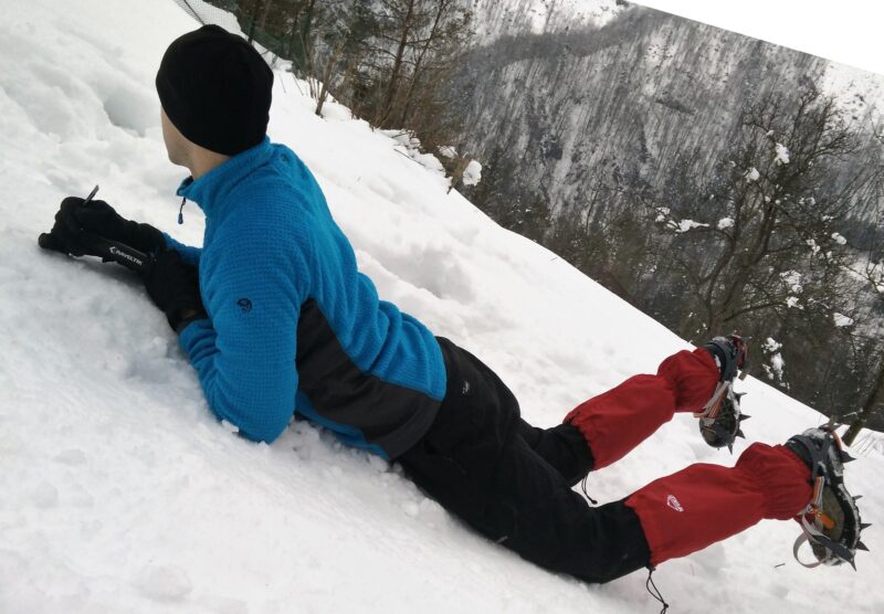 Put pressure on the pick until you stop sliding