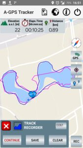 A GPS Tracker Hiking App