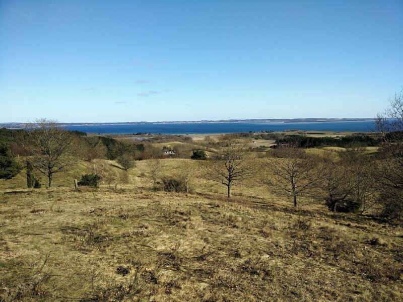 Mols Bjerge Trail - View on the coast