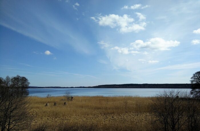 Ulstrup Creek Trail - Stubbe Lake from trail