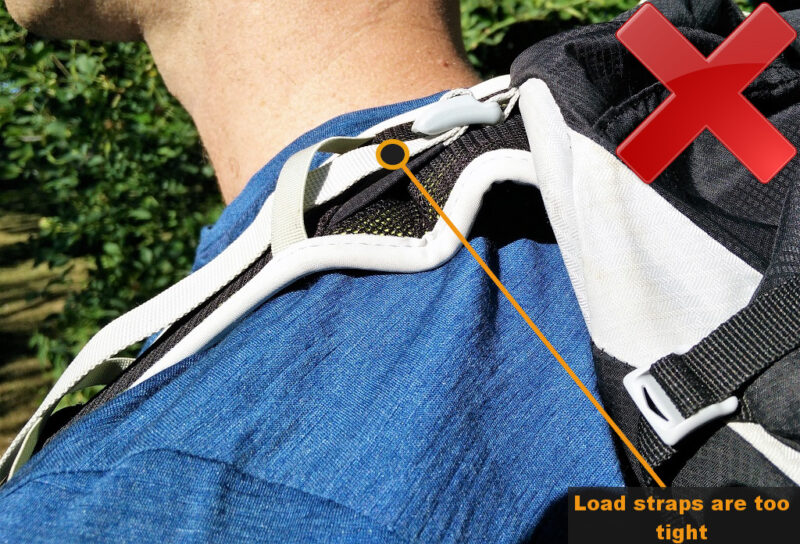 Load Straps - Too tight