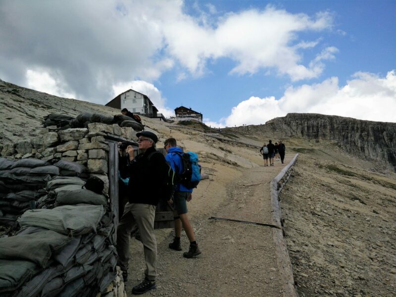 Passo Falzarego – Lagazuoi Trail More Bunkers