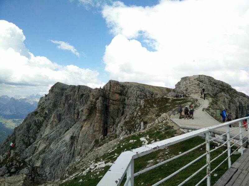 Passo Falzarego – Lagazuoi Trail The Peak