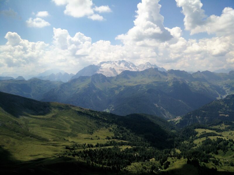 Cima Setsass Trail - View towards south