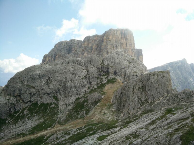 Croda Negra Trail - Descending