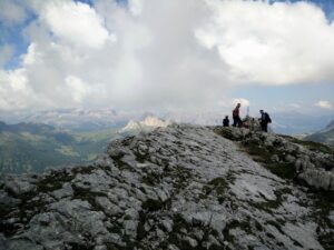 Croda Negra Trail - The top