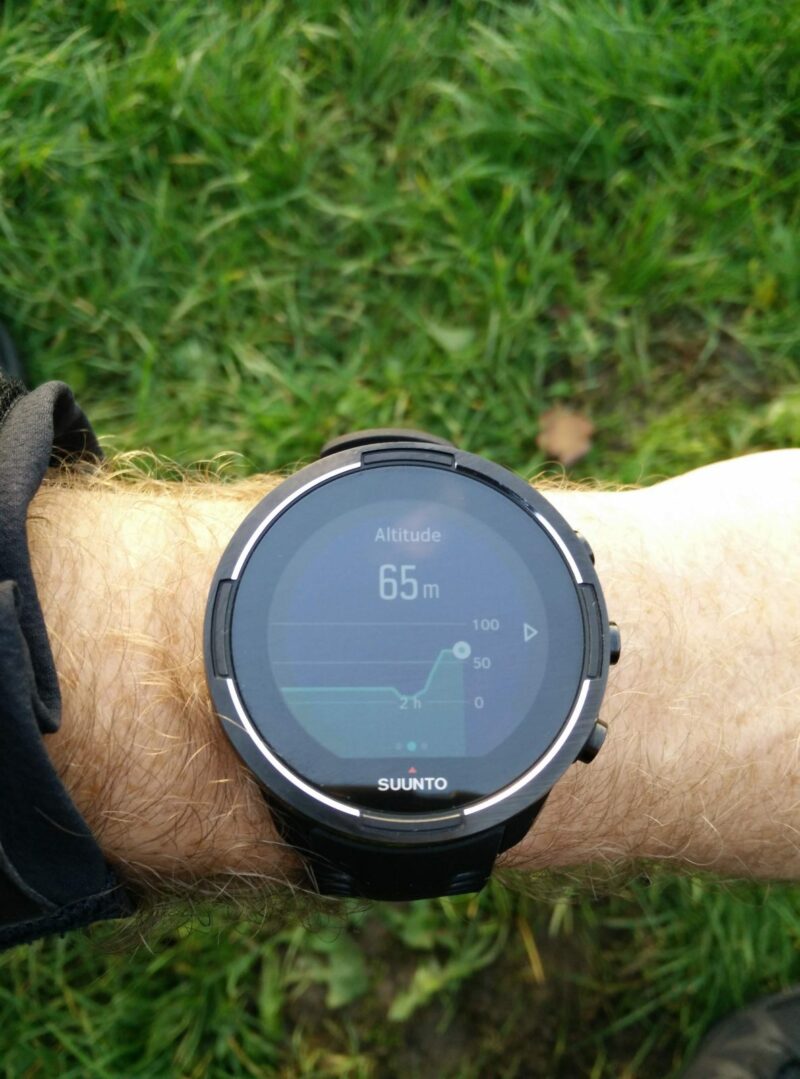 Suunto 9 Baro - Altitude Graph