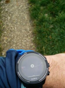 Recording a GPS track with Suunto 9 watch