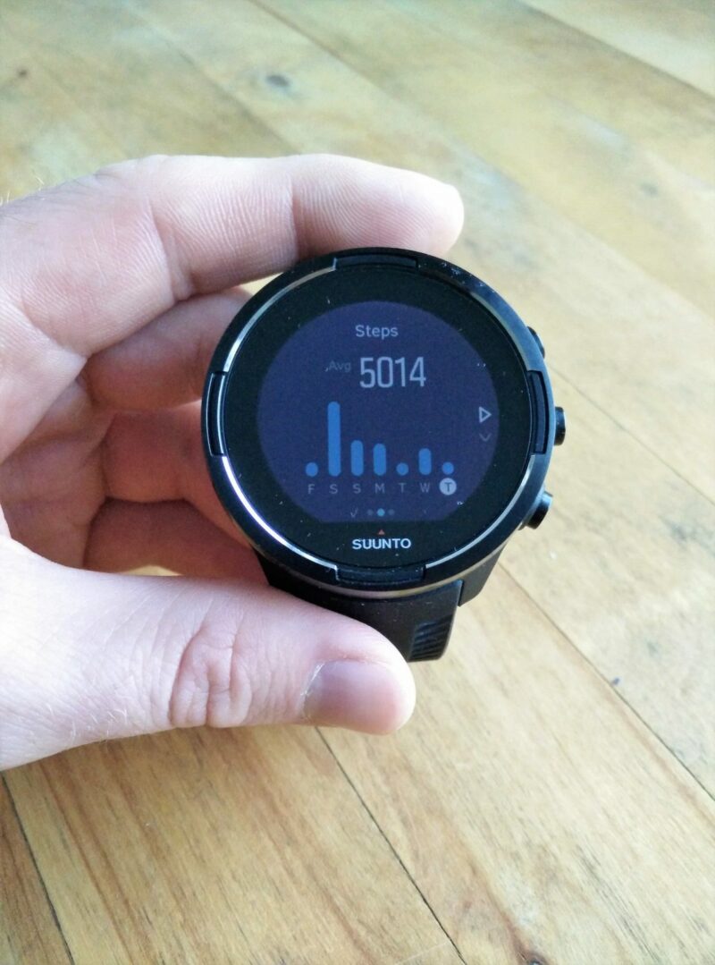 Suunto 9 Baro - Step counter