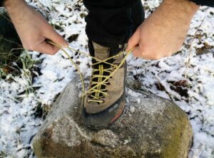 How to prevent blisters - Lace your boots tighter around the forefoot