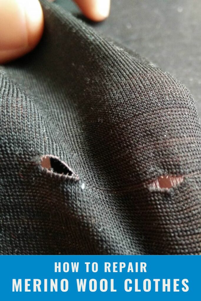 How to repair merino wool clothes?