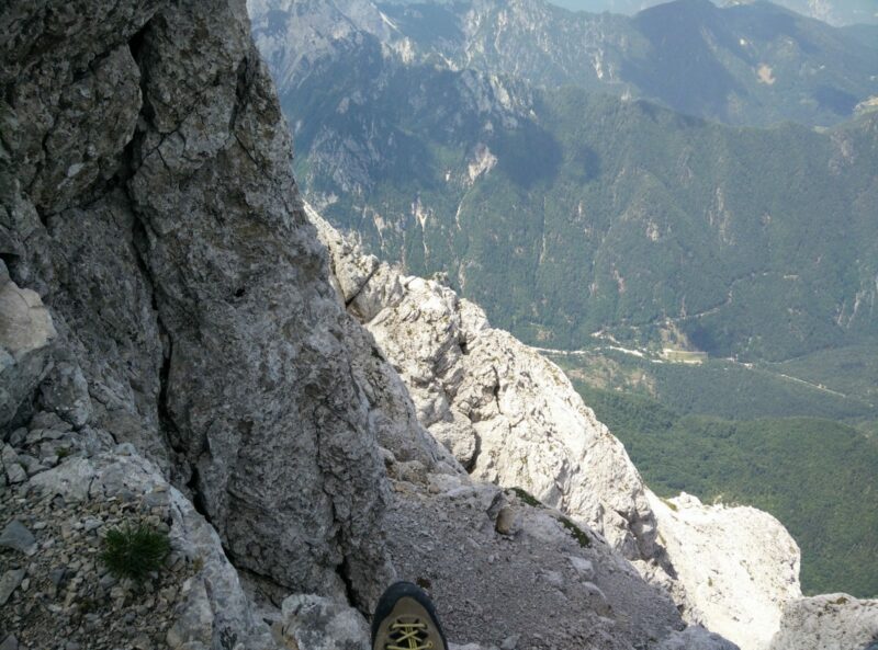 Ojstrica Trail - On the eastern path