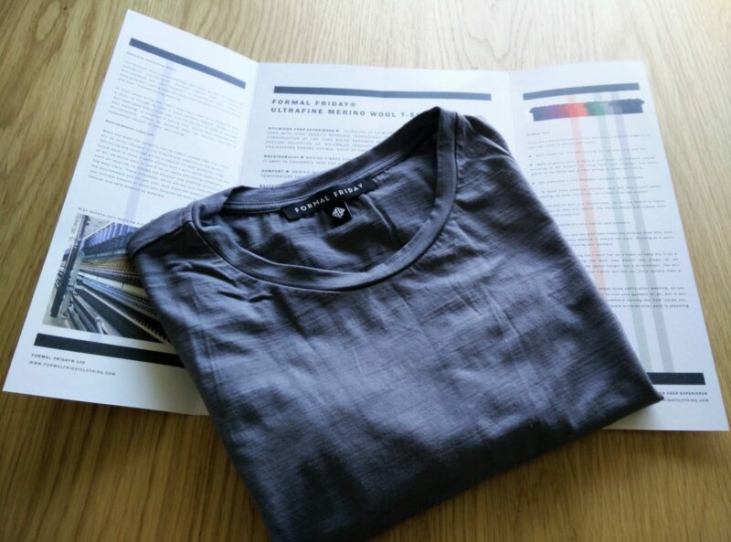 Formal Friday Merino T-Shirt - Folded