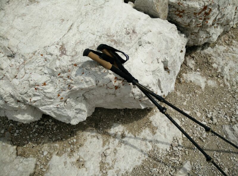 Montem 3K Carbon Trekking Poles - I mostly used them on rocky terrain