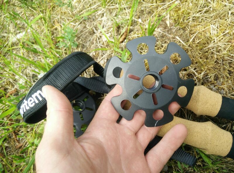 Montem 3K Carbon Trekking Poles - Snow baskets