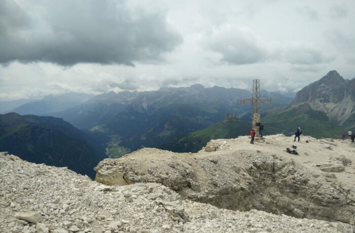 Sass Pordoi - View from the top