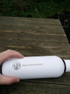Apex International Water Bottle - The capacity of 500 milliliters is perfect in terms of size and weight
