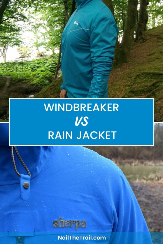 Windbreaker VS Rain Jacket – What is a better option?