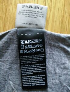 Falke Silk T-shirt: Wool washing instructions