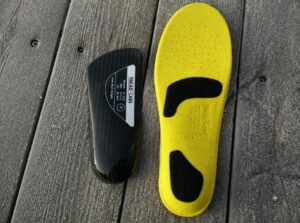 Tread Labs Dash Insole: The arch support and top cover use a reliable Velcro-like system