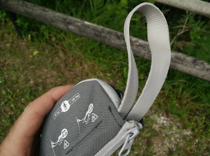 Petzl Scorpio Via Ferrat Set: Attachment loop is a bit too narrow