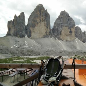 Tre Cime di Lavaredo Hiking Trail in the Dolomites