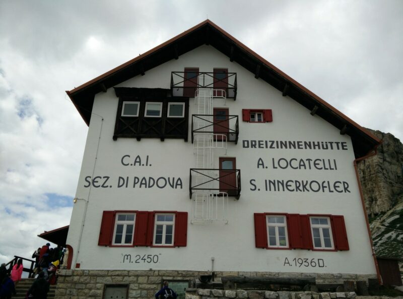 Tre Cime di Lavaredo: Drei Zinnen Hut