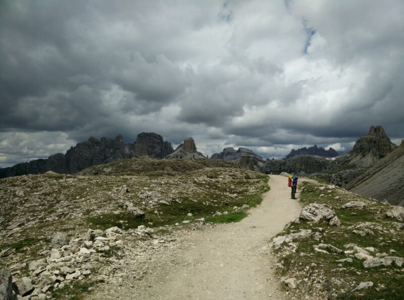 Tre Cime di Lavaredo: Weather was changing super fast