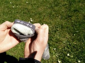 CimAlp Merino Socks - Size is printed on the inside of the sock