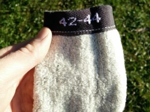 CimAlp Merino Socks - The sock inside out