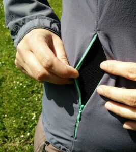 CimAlp Cedera Softshell Jacket - Mesh hand pockets
